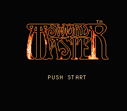 Sword Master title screenshot